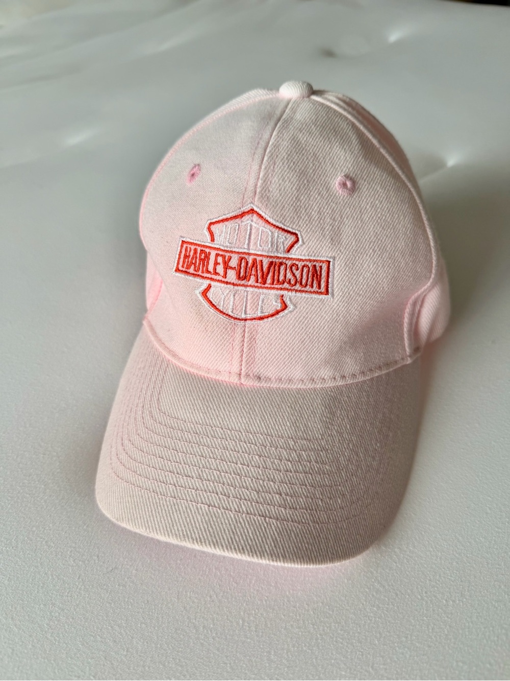 Pink Harley Davidson Baseball Cap